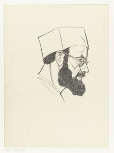 Selbstporträt von Eric Gill