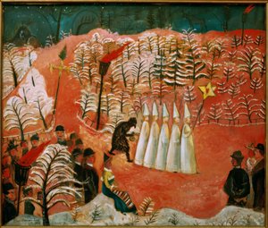 Silvesterabend auf Skansen von Eric Hallström