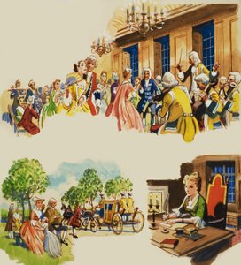 Englische Gesellschaft von Eric Parker