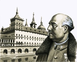 Porträt von General Franco von Eric Parker