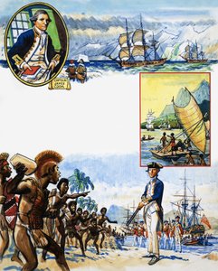 Sammelalbum des britischen Seemanns: Entdeckungsreisen
