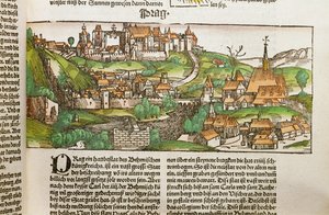 Ein Blick auf die Stadt Prag