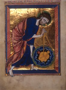 Gottvater misst das Universum von Erich Lessing