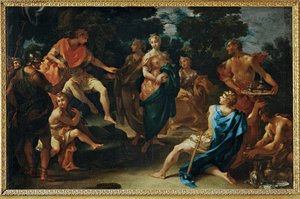 Die Mäßigung des Scipio, Skizze