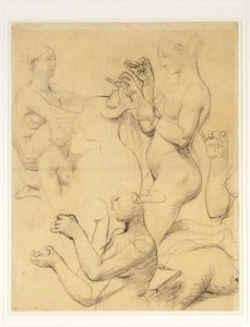 Studie für die Frauen im Türkischen Bad von Erich Lessing