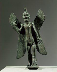 Der Dämonengott Pazuzu, ein akkadisch-sumerischer Bösewicht von Erich Lessing
