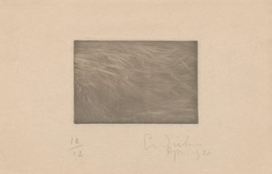 Abstrakte Komposition von Erich Wichmann (signed by artist)