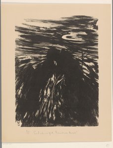 Romantischer Abend von Erich Wichmann (signed by artist)