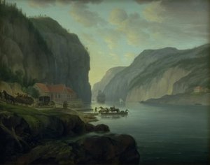 Svinesund bei Frederikshald in Norwegen