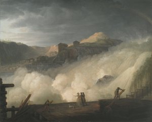 Der Sarpfossen in Norwegen