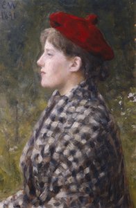 Sofie Werenskiold von Erik Theodor Werenskiold