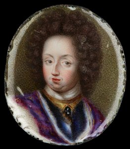 Miniatur von Karl XI., König von Schweden