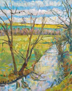 Der Cherwell von Rousham II