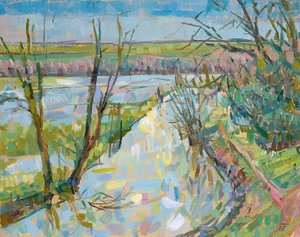 Der Cherwell von Rousham I
