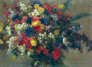 Alpenblumen von Erminia Bruni Menin