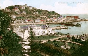 Princess Gardens und Vane Hill, Torquay, Devon, frühes 20. Jahrhundert