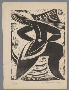 Ex Libris von Gianni Mantero