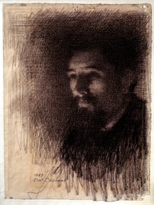 Porträt des Malers Georges Pierre Seurat