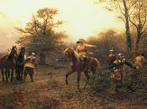 Die Boscobel-Eiche von Ernest (after) Crofts