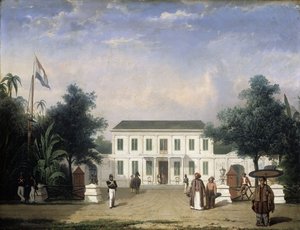 Haus auf dem Rijswijk