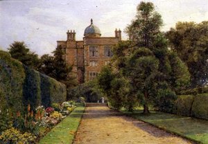 Die lange Grenze, Doddington Hall, Nether Stowey, Somerset von Ernest Arthur Rowe