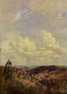 Und lass die Wolken des Abends und des Morgens (Tennyson) von Arthur Streeton