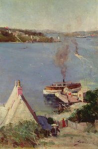 McMahons Point Fähre von Arthur Streeton