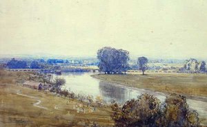Panoramablick von Arthur Streeton