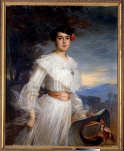 Porträt von Madeleine Reclus von Ernest Bordes