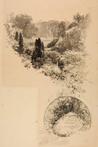 Battle Pass, Prospect Park, Ort der Schlacht von Long Island von Ernest C. Peixotto