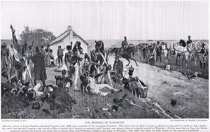 Der Morgen von Waterloo, Illustration aus 