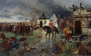 Wallenstein: Eine Szene aus dem Dreißigjährigen Krieg von Ernest Crofts