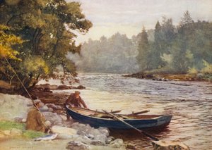 Der Tay unterhalb von Stobhall von Ernest Edward Briggs