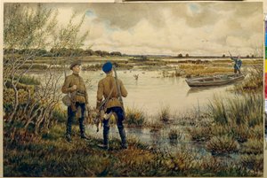 Rückkehr von der Jagd von Ernest Ernestovich Lissner