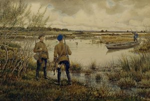 Rückkehr von der Jagd, 1937 von Ernest Ernestovich Lissner