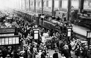 Ankunft des Zuges am Nordbahnhof, Paris, 1931