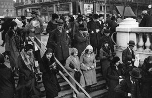 Eingang zu einer Metrostation, Paris, 1931