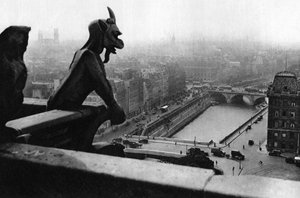 Die Seine vom Turm von Notre Dame aus gesehen, Paris, 1931 von Ernest Flammarion