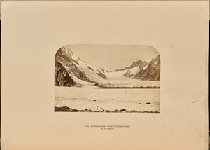 Das Lauteraarjoch vom Abschwung von Ernest H. Edwards