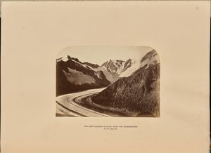 Der Oberaletschgletscher vom Sparrenhorn von Ernest H. Edwards