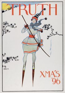 Titelseite von Truth, Weihnachten 96, veröffentlicht 1896 von Ernest Haskell
