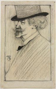 James McNeill Whistler, 1898 von Ernest Haskell