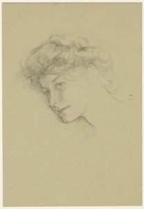 Porträt einer jungen Frau von Ernest Haskell