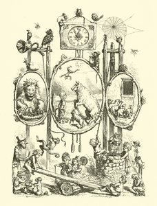 National Nursery Rhymes, Frontispiz von Ernest Henry Griset