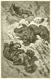 Der Löwe, der Tiger und der Fuchs