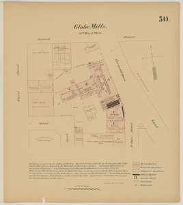 Girard Ave, Germantown Rd, 3rd St und Canal Street, Hexamer General Surveys, 1867
