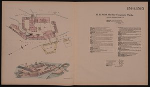 H.B. Smith Maschinenfabrik, Smithville, Burlington, New Jersey, Hexamer General Survey, 1881