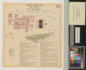 Manantico Bleach and Dye Works, Hexamer General Surveys, Band 12, Platte 1101