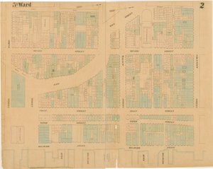 Karten der Stadt Philadelphia, Band 1, Tafel 2, 1860