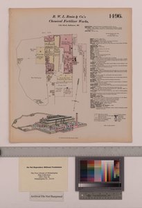 R.W.L. Rasin & Co. Chemische Düngemittelwerke, Baltimore, Maryland, Hexamer General Surveys, 1880